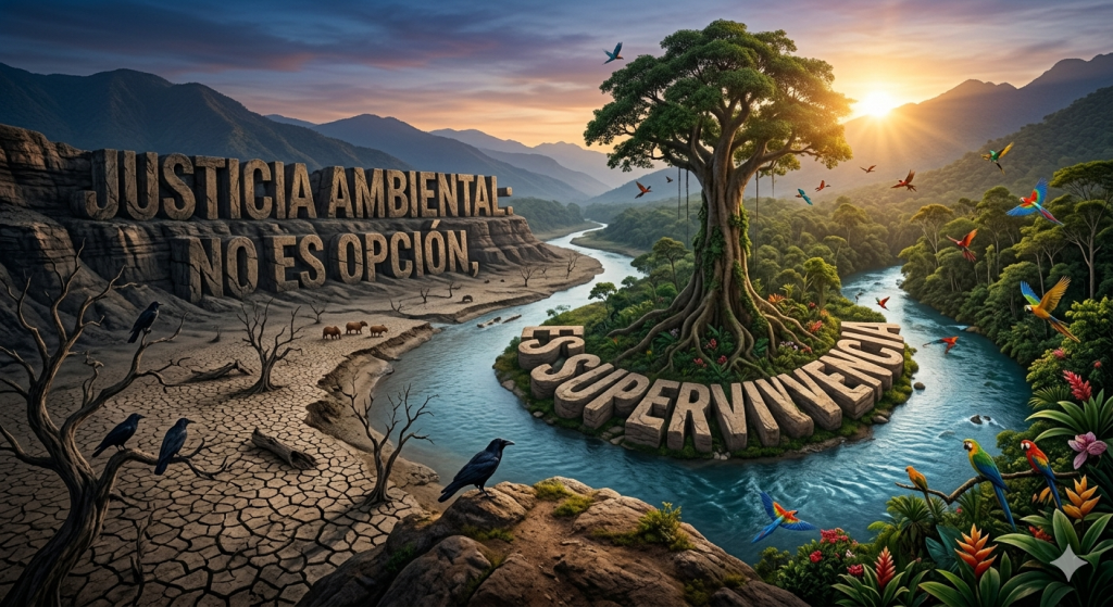 JUSTICIA AMBIENTAL: NO ES OPCIÓN, ES SUPERVIVENCIA